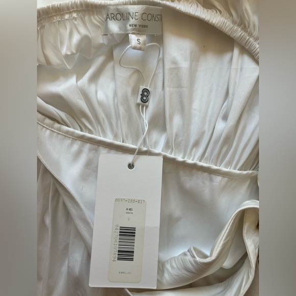 NWT Caroline Constas Bo Halter poplin dress, Small - Picture 5 of 7